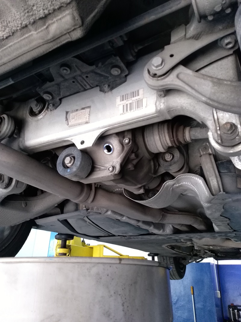 Замена масла в редукторе БМВ