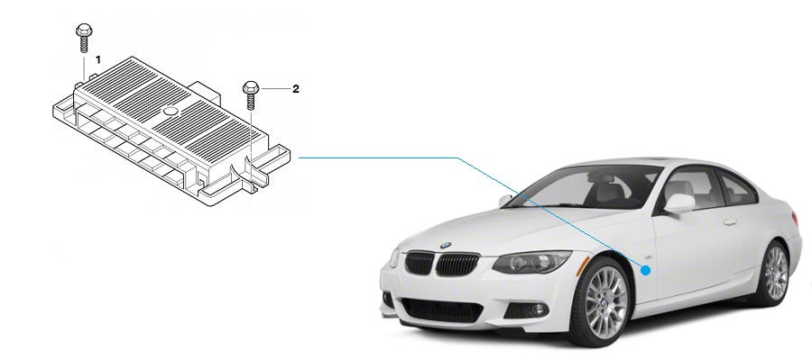 Ремонт блока ФРМ БМВ E92