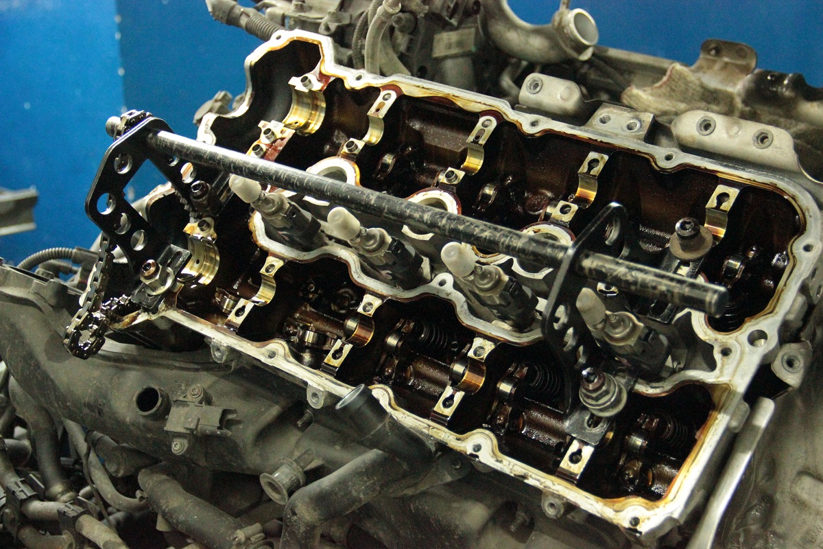 Замена маслосъемных колпачков N63B44A