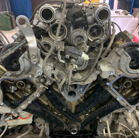 Ремонт двигателя БМВ F30, F31