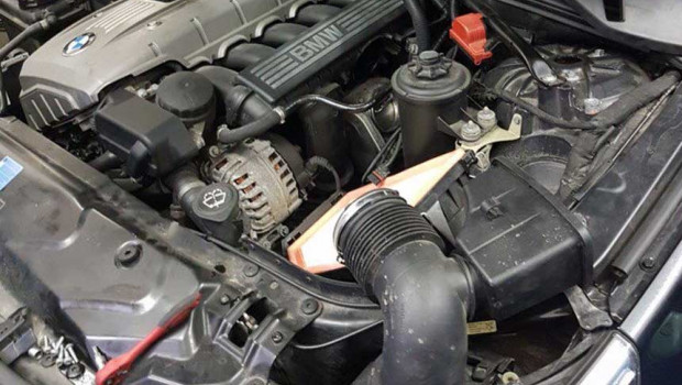 Ремонт DISA - замена заслонки на БМВ Е60