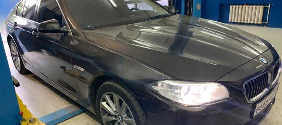 Мойка радиаторов на F10 530d