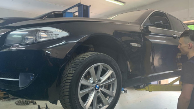 Поменяли пружины на F10