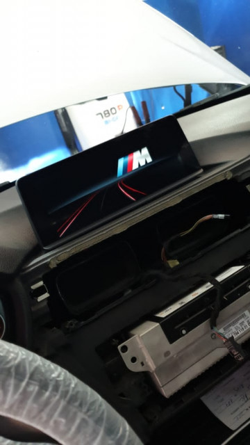 Установка NBT EVO BMW F32 Установка NBT EVO BMW F32