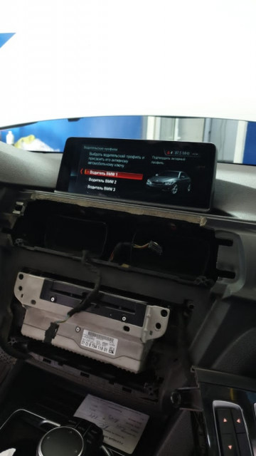 Установка NBT EVO BMW F32 Установка NBT EVO BMW F32