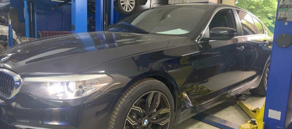 Ремонт заднего редуктора на БМВ G30 520