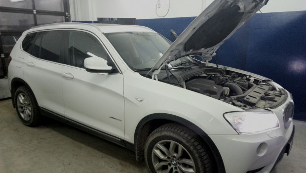 Обновление ПО X3 F25, замена аккумулятора